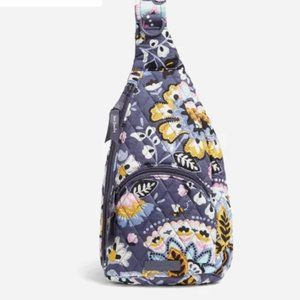 Vera Bradley Charmont Meadow Essential Compact Sling Backpack